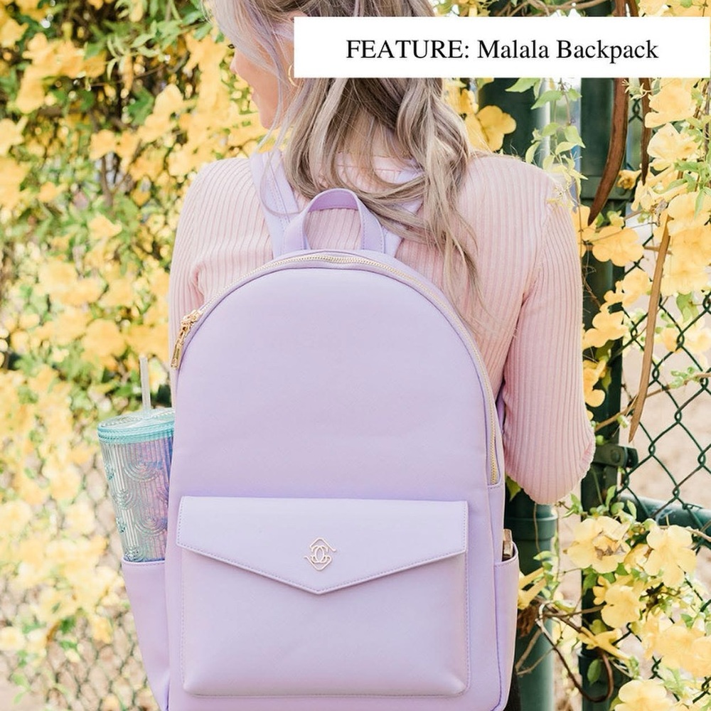 Glass Ladder & Co. Lavender Malala Backpack - Picture 11 of 15